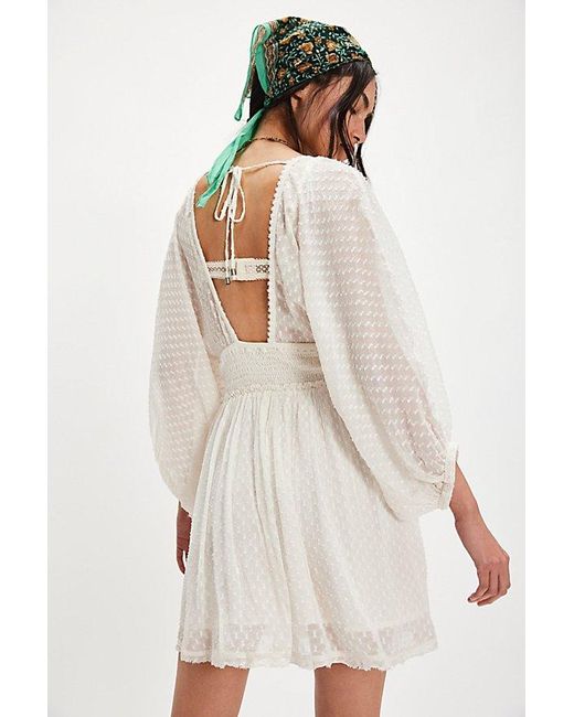 Free People Natural Sweet Dreams Mini Dress