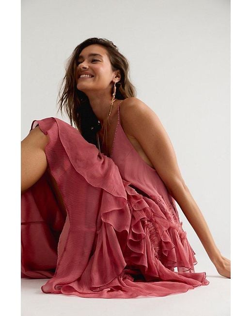 Nigel Preston Tiered Midi Dress