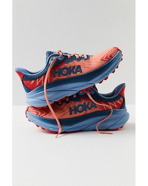 Hoka One One Blue Hoka Challenger Atr 7 Sneakers