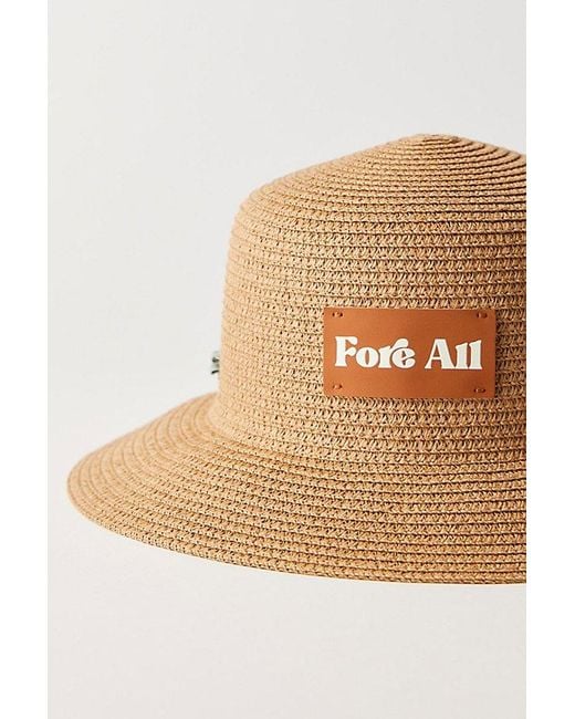 Free People Natural Fore All Bay Bucket Hat