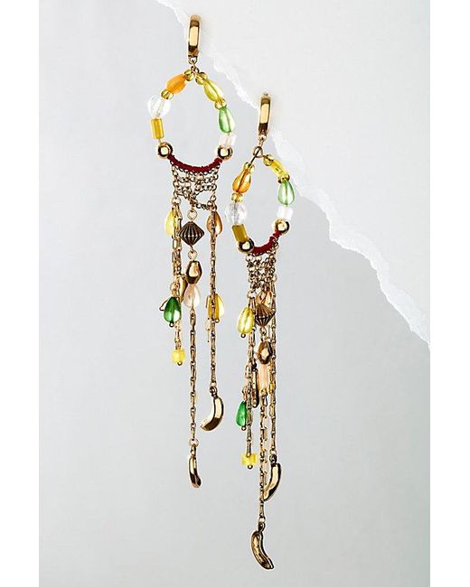 Free People Brown Ciao For Now Dangles At In Mixed Fruit