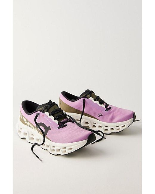 On Shoes Pink Cloudmster 3 Sneakers