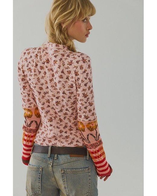 Free People Pink We The Free Bold Bowery Cuff