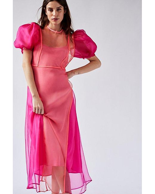 Celiab Pink Nammu Dress