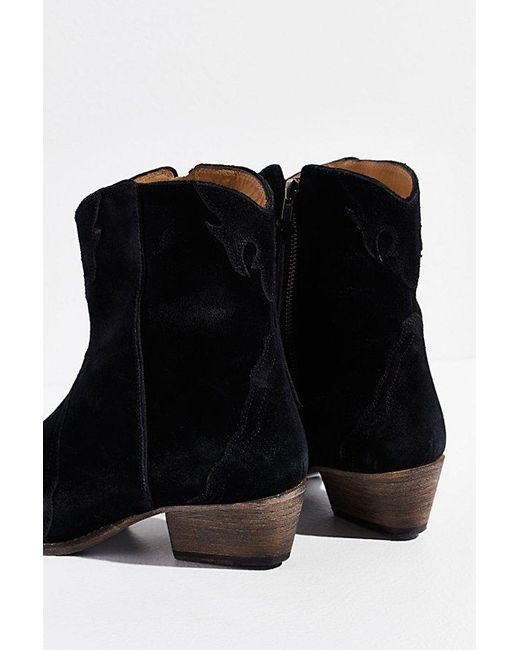 Free People Black New Frontier Western Boot