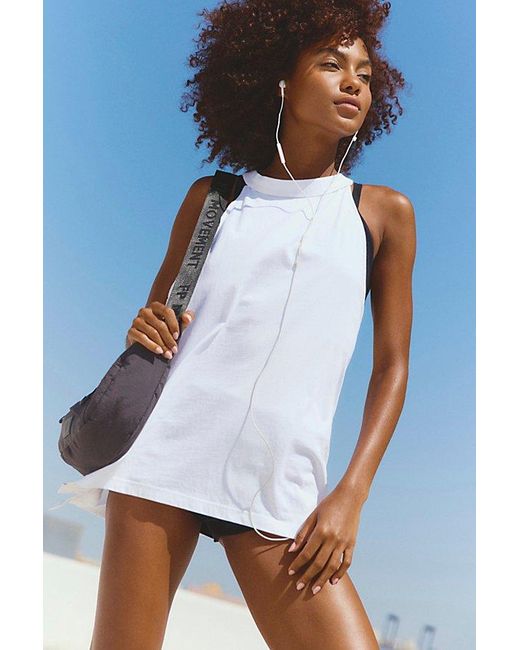 Fp Movement White Tiny Dancer Tunic Tank