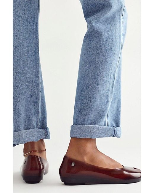 Melissa Blue Ultragirl Futura Flats