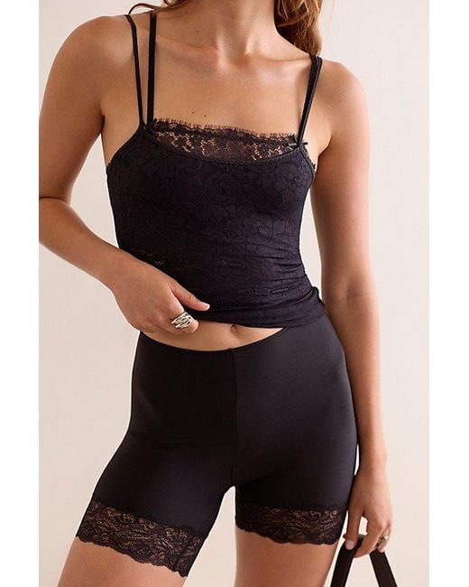 Only Hearts Black Second Skins Bike Shorts