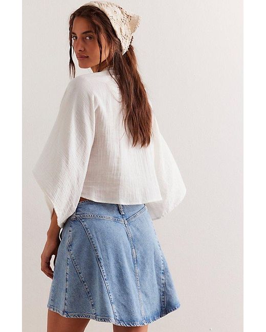 Free People Blue We The Free Pencil Me