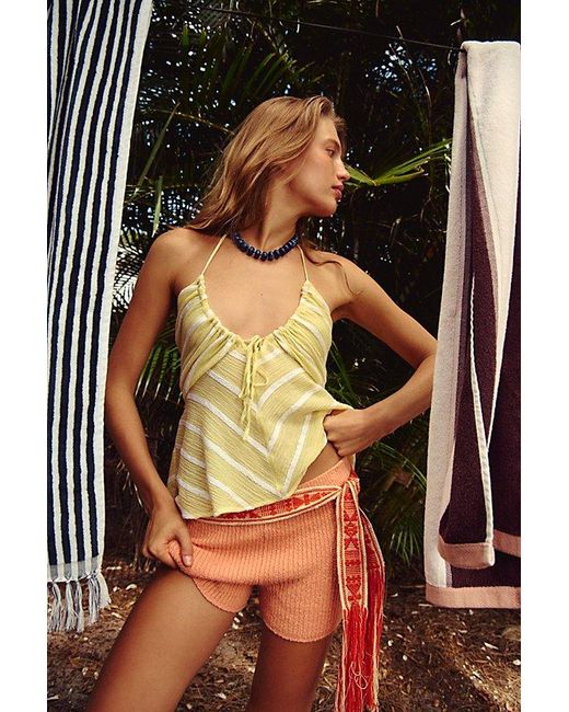 free-est Multicolor Stripes Ahoy Top By