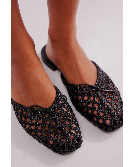 Jeffrey Campbell Brown Holiday House Woven Mules