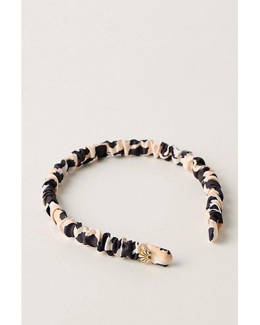 Lele Sadoughi Natural Jessie Silk Headband
