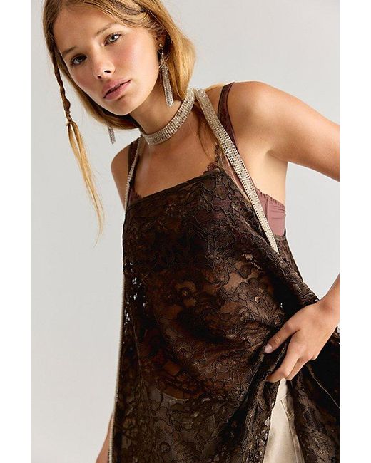 Spell Multicolor Rosemary Lace Tunic