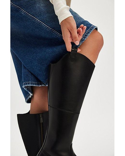 Dr. Martens Blue Amaayah Hi Boots