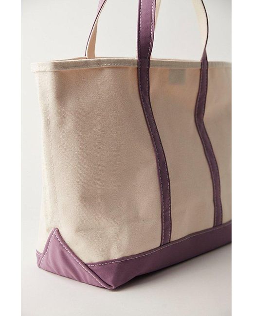 L.L. Bean Pink L. L.Bean Boat And Tote, Open-Top, Large