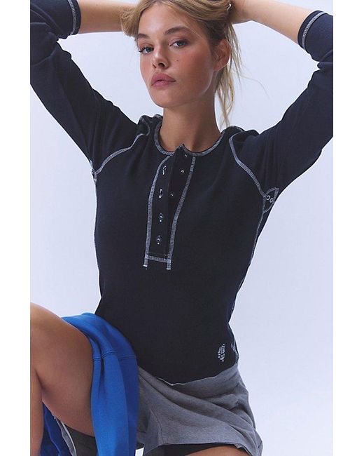 Fp Movement Blue Ace The Game Solid Henley
