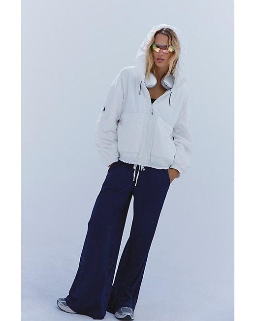 Fp Movement Blue Cloud Cover Systems Liner Jacket