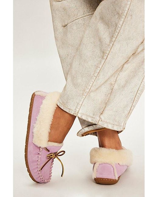 L.L. Bean Pink L. L. Bean Wicked Good Moccasins By L. L.Bean