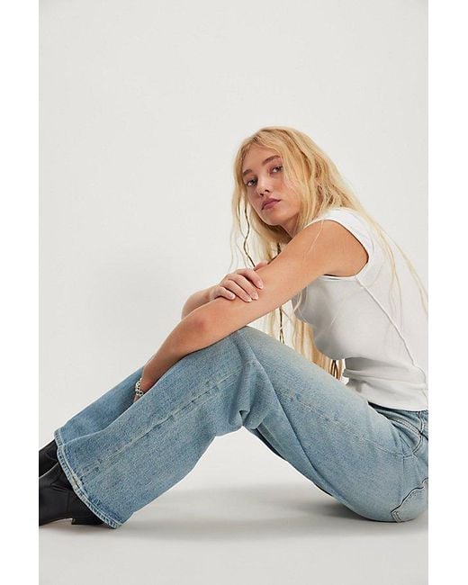 Lee Jeans Blue Rider Loose Straight Jeans