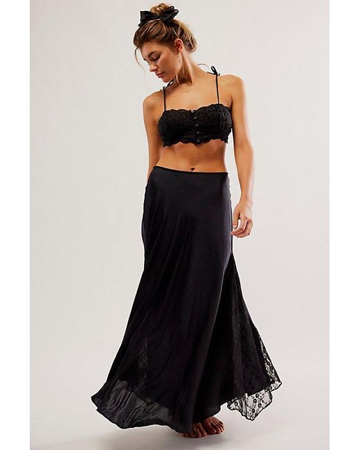 Intimately By Free People Green Make You Mine Half Slip