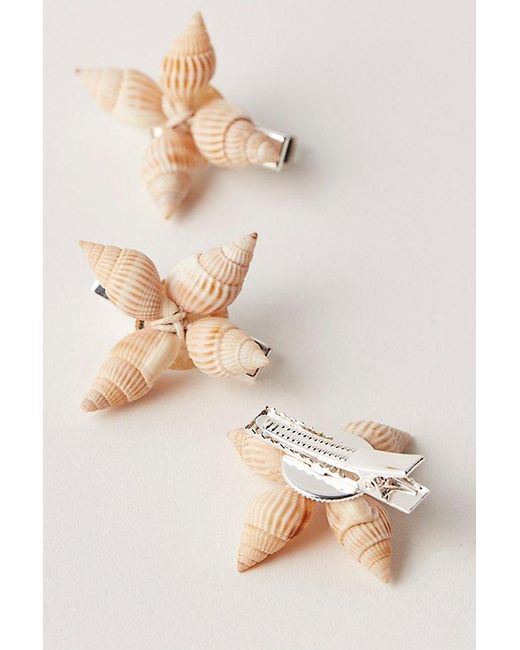Free People Natural Shell Adornments 3-pack