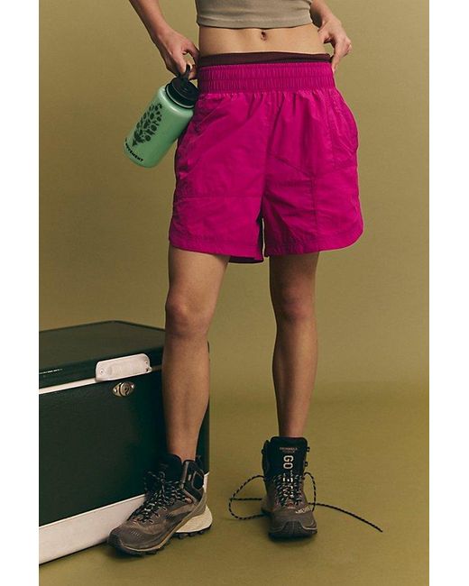 Fp Movement Green Prime Time Solid Shorts