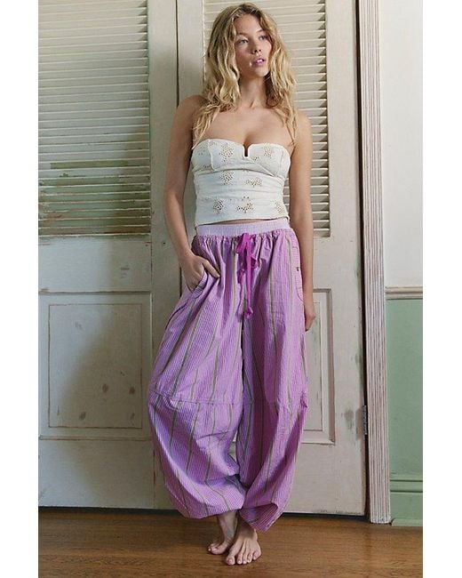 Intimately By Free People Purple Over The Moon House Pants By