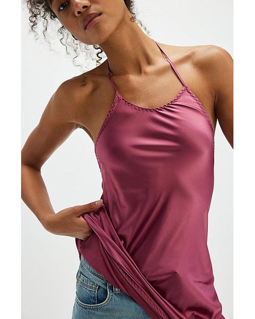 Intimately By Free People Pink Friday Fever Mini Slip