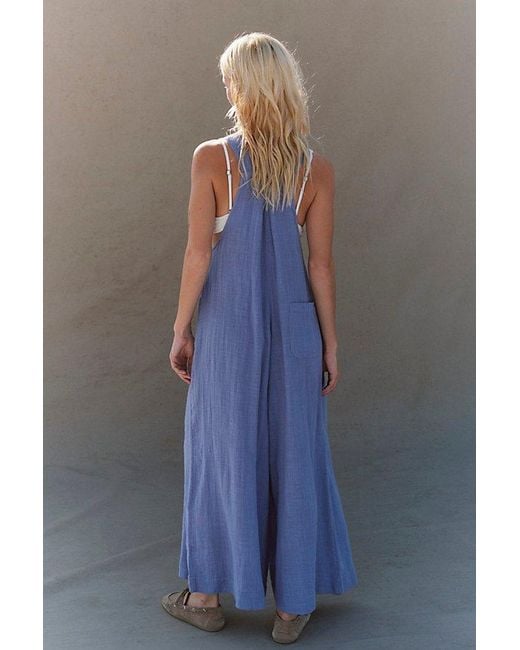 free-est Blue Sundrenched Dungarees By