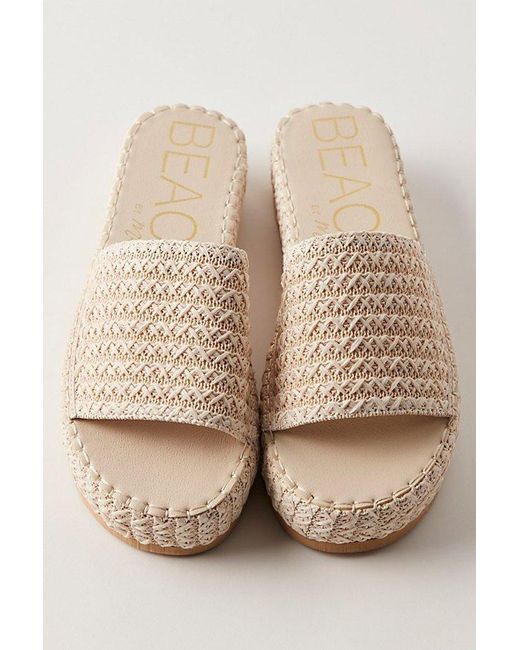 Matisse Natural Beach Bound Platform Sandals By