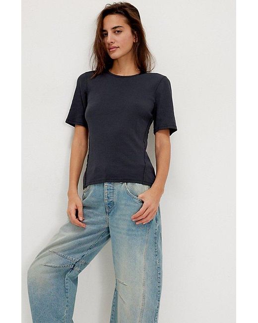 Free People Blue Picture You Tee
