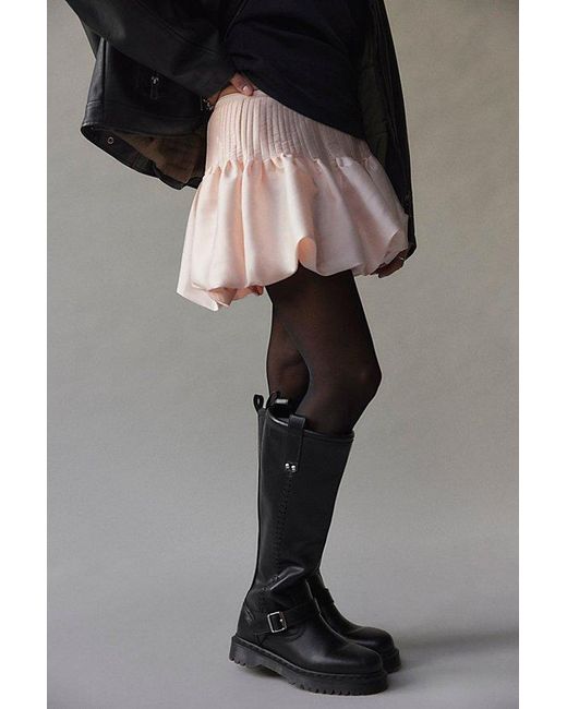 Dr. Martens Black Anistone Knee-High Boots