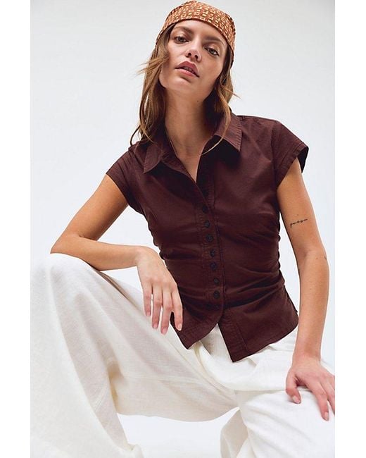 Free People Multicolor Maude Tiny Top