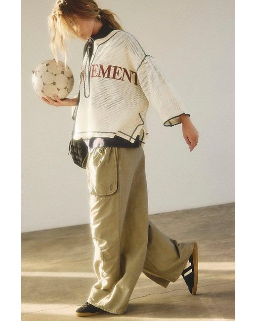 Fp Movement Gray Camp Out Tee
