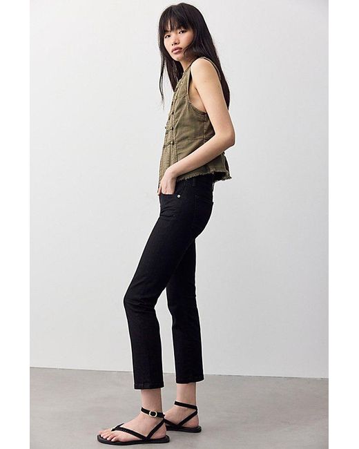 Free People Multicolor Paloma Low-Rise Cigarette Jeans