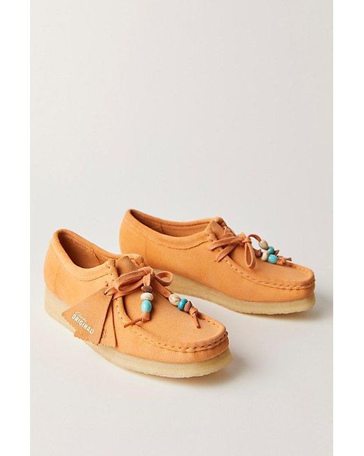 Clarks Blue Wallabees