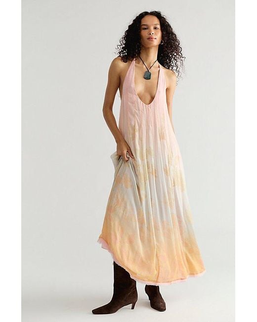 Free People Natural Low Tide Maxi Dress