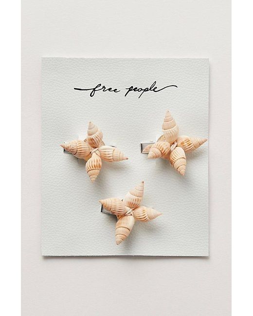 Free People Natural Shell Adornments 3-pack