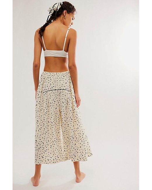 Free People Brown Coming Home Culotte