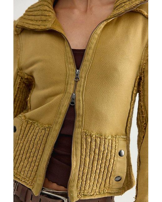 Free People Multicolor We The Free My Inn Zip-Up