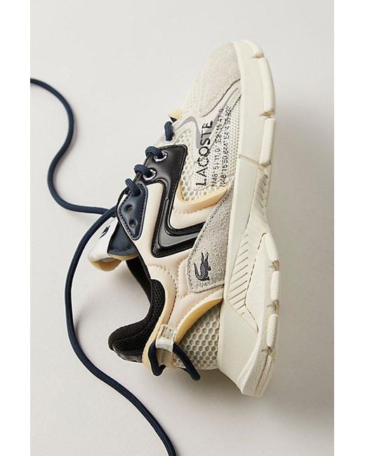 Lacoste White L003 Neo 124 Sneakers