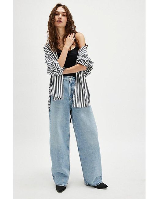 Agolde Blue Low Curve Jeans
