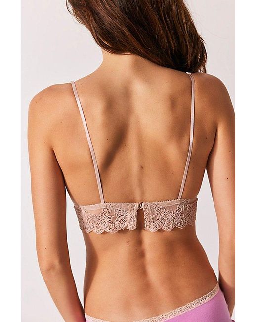 Only Hearts Brown So Fine Lace Fairy Bra
