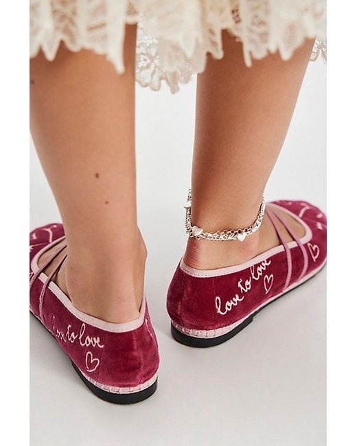 Flabelus White X Intimately Fp Mary Janes