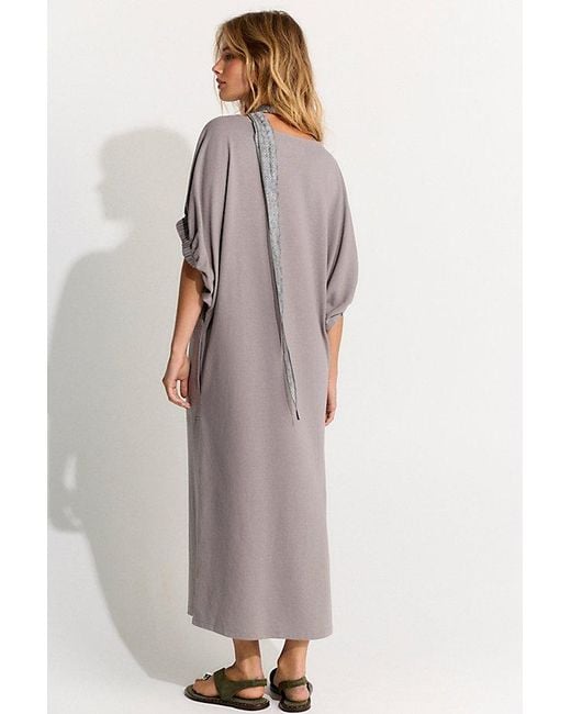 free-est Multicolor Woke Up Like This Midi Dress By