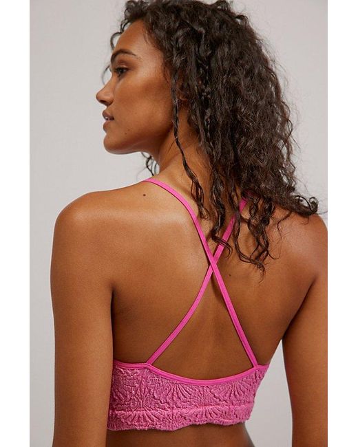 Free People Multicolor What's The Scoop Floral Bralette