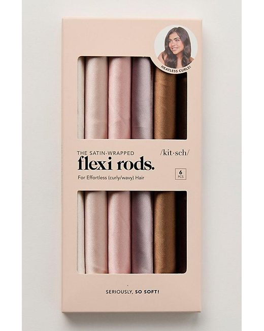 Kitsch Black Satin Jumbo Flexi Rods