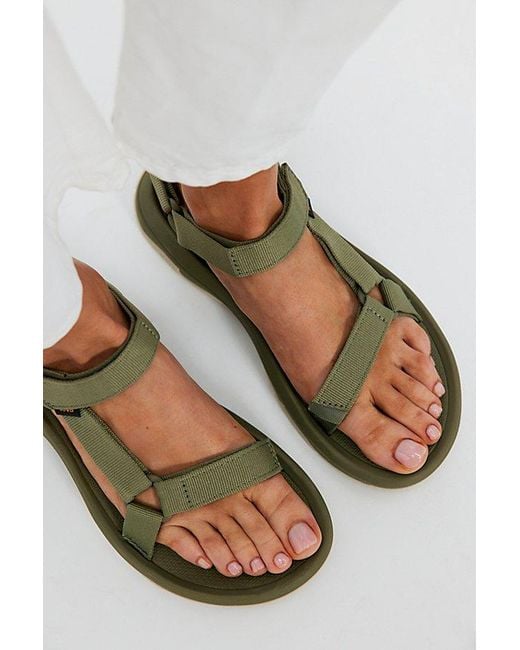 Teva White Hurricane Xlt3 Sandals