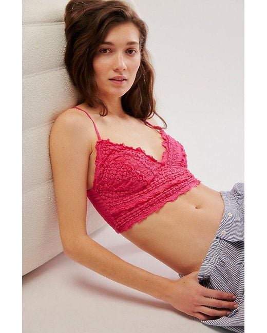 Intimately By Free People Pink Amina Bralette