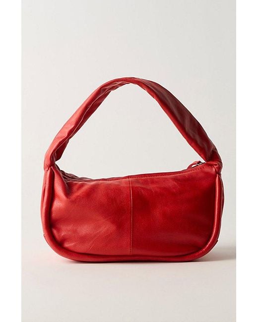 Free People Red Alexa Shoulder Bag